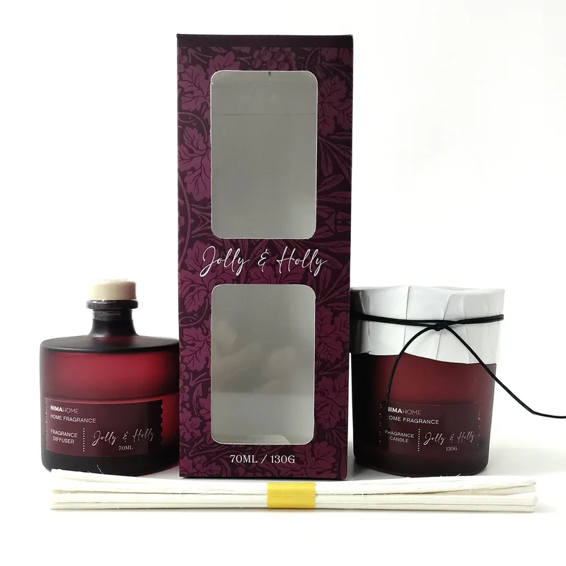 Σετ Αρωματικών Χώρου 2τμχ Nima Aroma Holly & Jolly