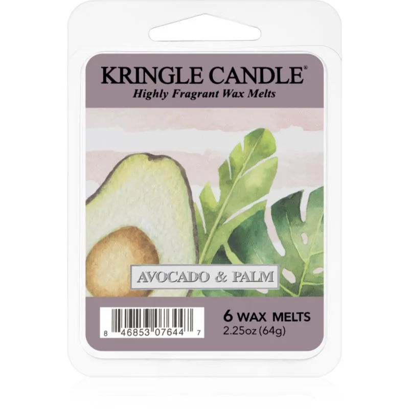 Kringle Candle Avocado & Palm κερί για αρωματική λάμπα 64 γρ