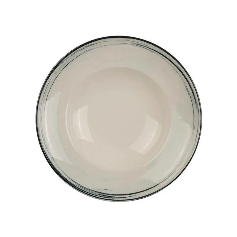 Πιάτο Pasta Πορσελάνης Ιβουάρ-Μπλε Frame Kutahya Φ27εκ. KX890670SPT27 (Σετ 6 Τεμάχια) (Υλικό: Πορσελάνη, Χρώμα: Μπλε, Μέγεθος: Μεμονωμένο) - KUTAHYA PORSELEN - KX890670SPT27