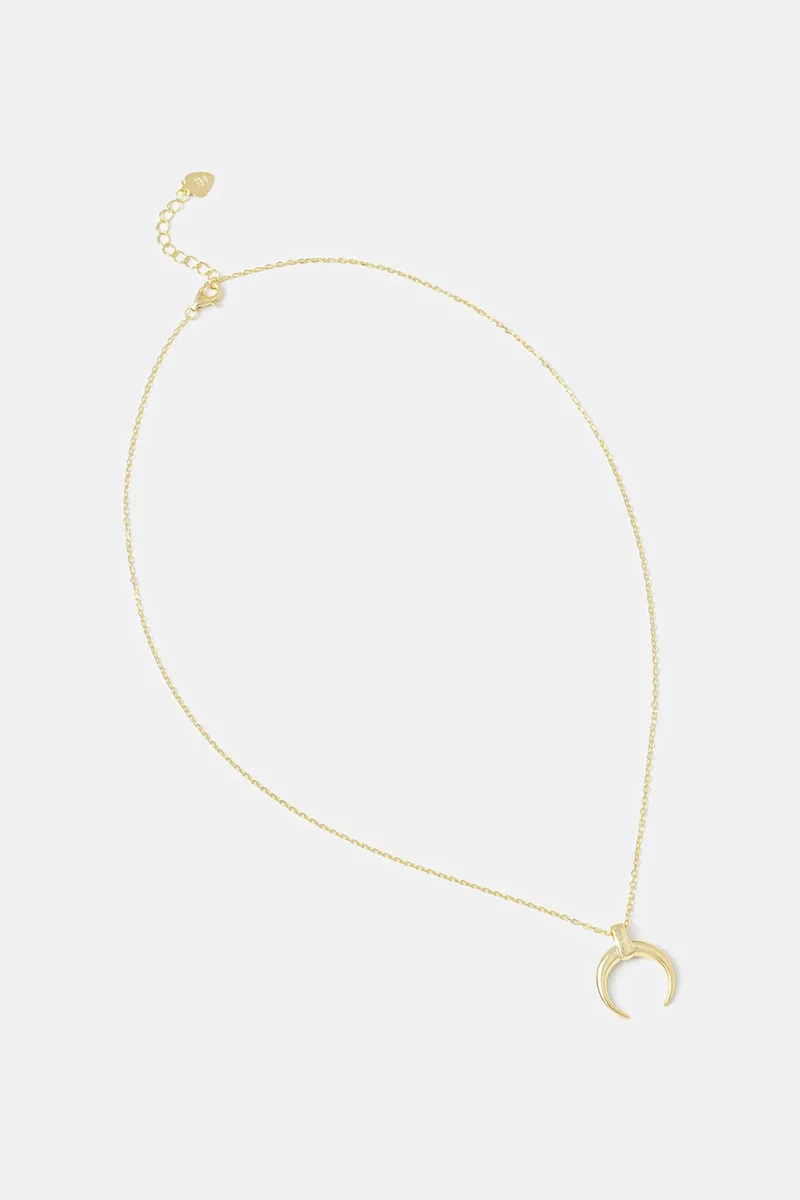 Answear.LAB κολιέ από ασήμι 925 επιχρυσωμένο με 18k χρυσό