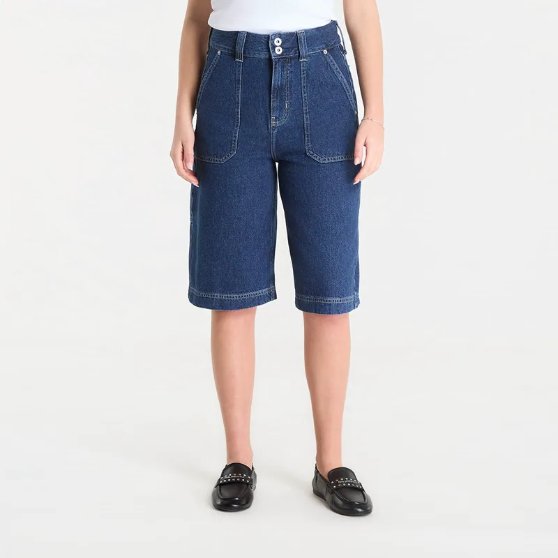 Σορτς Karl Lagerfeld Jeans Denim Bermuda Stone Blue 26