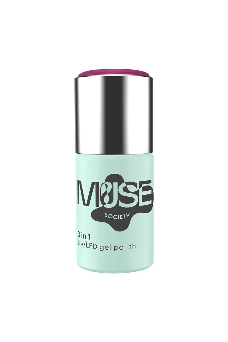 Muse Society Nail Gel Polish Black Cherry #005 10 ml - P24A005N Black Cherry #005