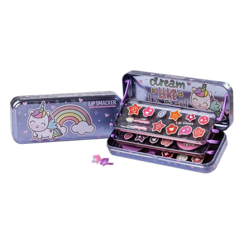 Lip smacker Triple Layer Makeup Case Beauty Tin - Unicorn 1 unit