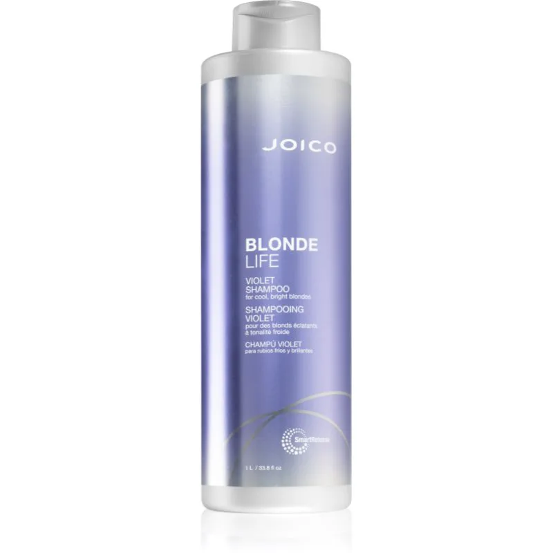 Joico Blonde Life Violet Shampoo Βιολέ σαμπουάν για ξανθά και με ανταύγειες μαλλιά 1000 ml