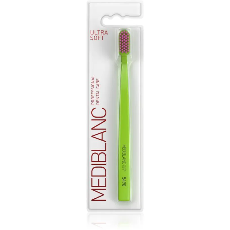 MEDIBLANC 5490 Ultra Soft οδοντόβουρτσα ύπερ-μαλακό Green 1 τμχ