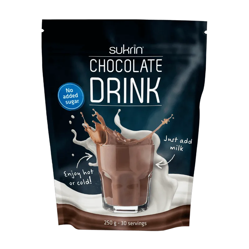 Sukrin Chocolate drink (250gr) -Ρόφημα σοκολατα χωρίς ζάχαρη