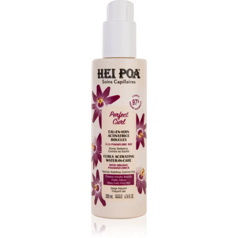 Hei Poa Perfect Curl θεραπεία χωρίς ξέβγαλμα για σγουρά μαλλιά 200 ml
