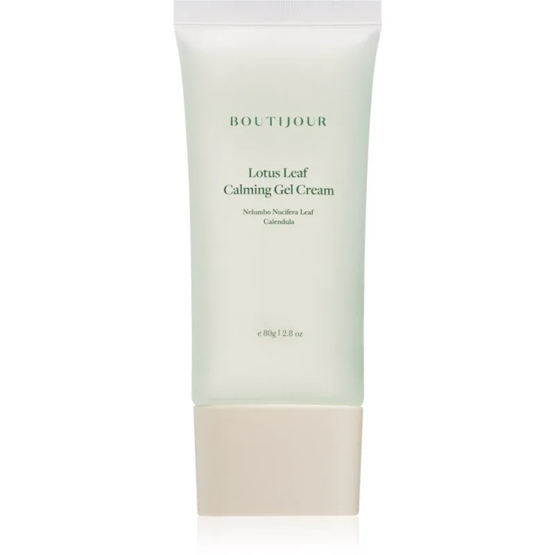 BOUTIJOUR Lotus Leaf Calming Gel Cream ενυδατική και καταπραϋντική κρέμα για ενίσχυση του δερματικού φραγμού 80 γρ