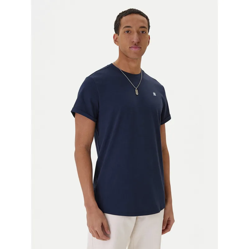 G-Star Raw T-Shirt Lash R T D16396-2653-B111 Σκούρο μπλε Regular Fit