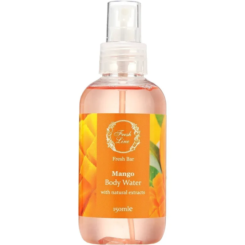 Fresh Line Fresh Bar Mango Body Water Εξωτικό & Φρουτώδες Αρωματικό Νερό Σώματος Φυσικής Σύνθεσης με Μάνγκο 150ml