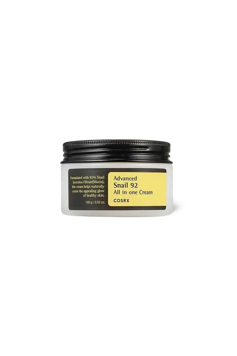 Cosrx Advanced Snail 92 All In One Cream - Επανορθωτική Και Ενυδατική Κρέμα Με Σαλιγκάρι 100 gr - 8809416470016