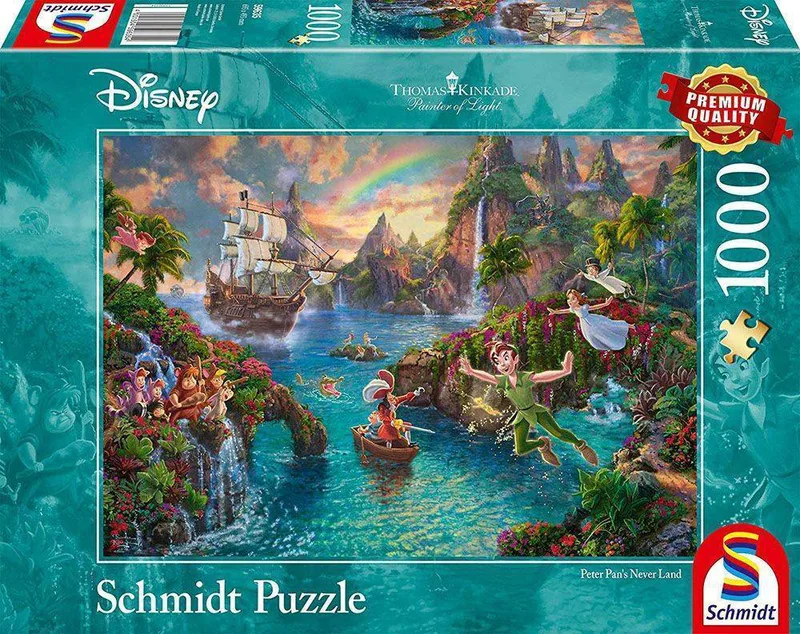 THOMAS KINKADE DISNEY PETER PAN SCHMIDT 1000 ΚΟΜΜΑΤΙΑ (59635)