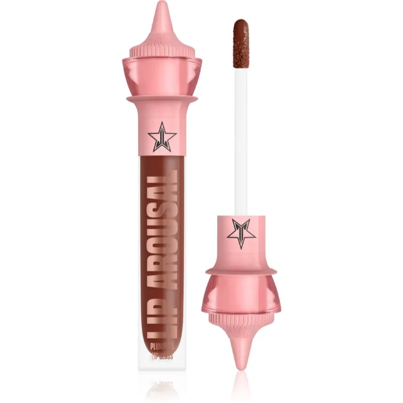 Jeffree Star Cosmetics Orgy 2 Lip Arousal Plumpin Lip Gloss λιπ γκλος για αύξηση του αποτελέσματος απόχρωση Craving Chocolate 4 ml