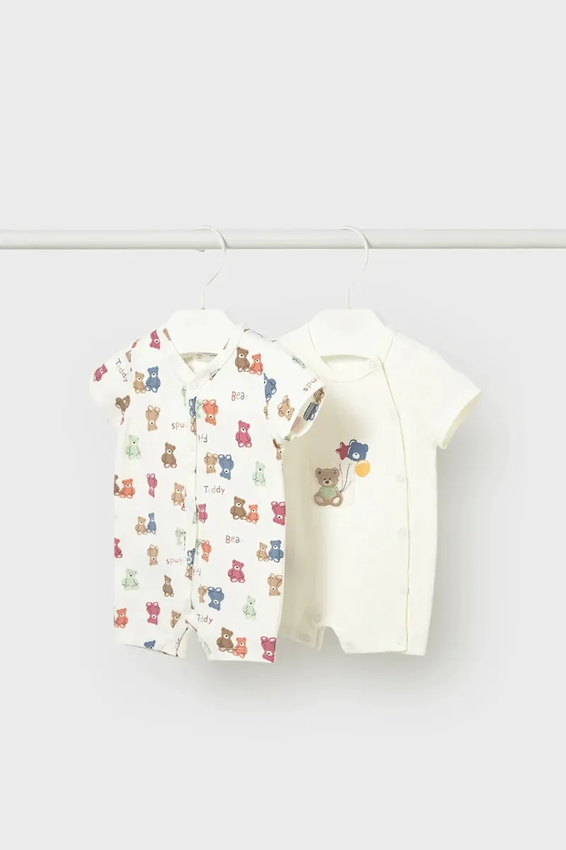 Mayoral Newborn Βρεφικά φορμάκια Mayoral Newborn 2-pack