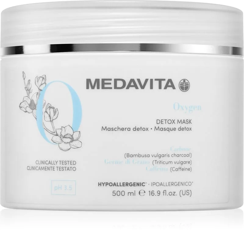 Medavita Oxygen Detox detoxifying mask for hair and scalp 500 ml