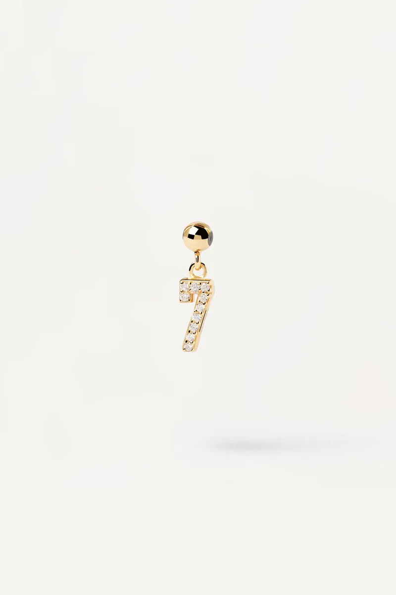 PDPAOLA γυναικείο charm "Number 7" - CH01-003-U