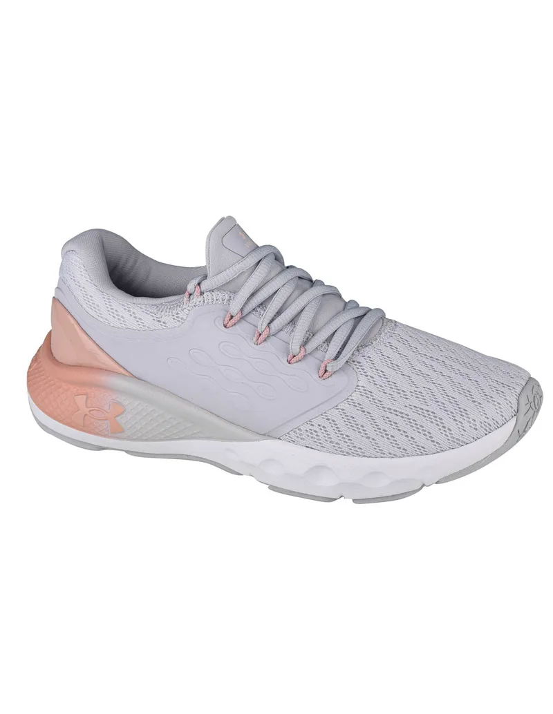 Under Armour Charged Vantage 3023565-106 Γυναικεία Αθλητικά Παπούτσια Running Halo Gray / Particle Ροζ