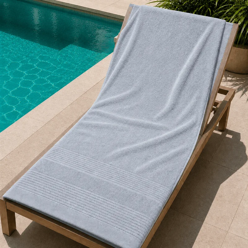 Πετσέτα Πισίνας - Spa 80X150 Light Grey