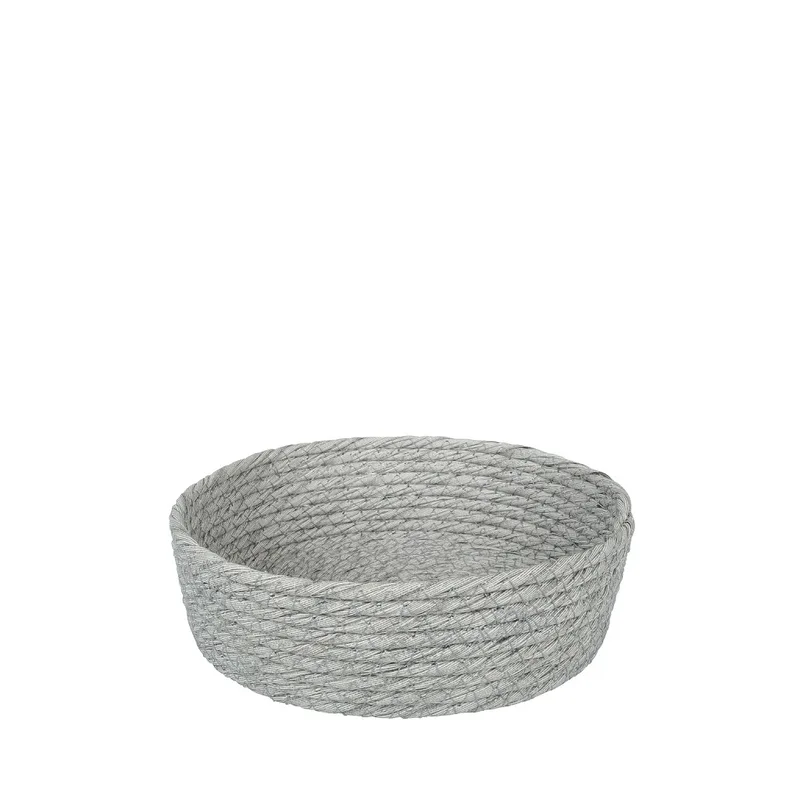 Καλάθι Σερβιρίσματος Rattan Γκρι 18x6εκ. ESPIEL FEX101 (Χρώμα: Γκρι, Υλικό: Ραττάν) - ESPIEL - FEX101