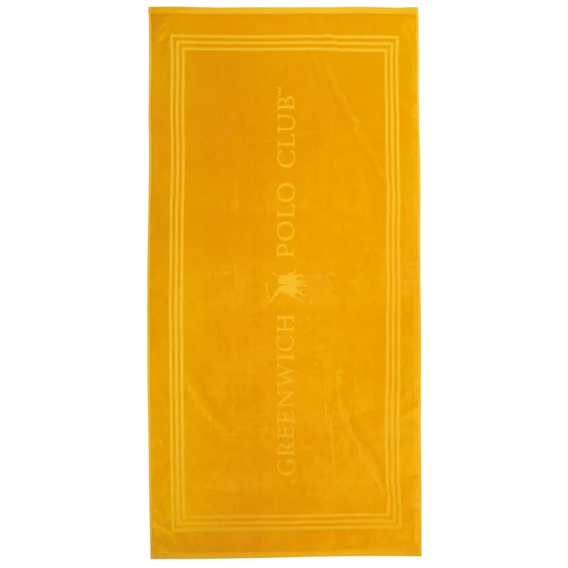 Greenwich polo club πετσετα θαλασσησ 90χ170 4065 yellow
