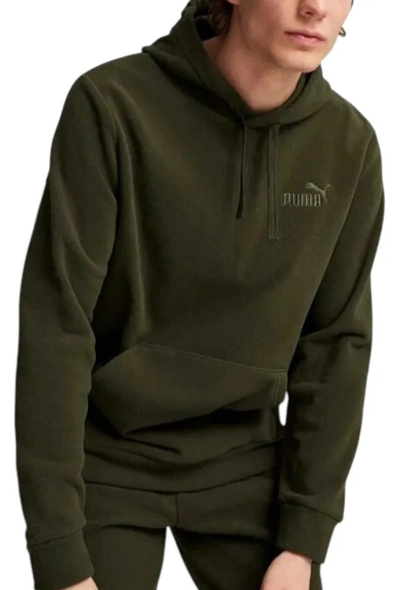 Μπλούζα Μακρυμάνικη Puma Ess Elevated Polarfleece Hoodie 681892-70 Ανδρικό
