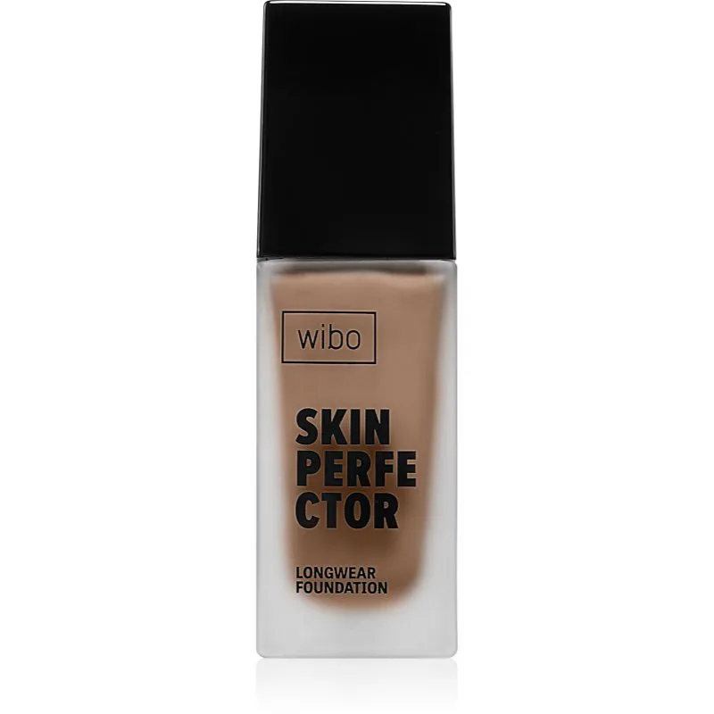 Wibo Skin Perfector Longwear Foundation μακράς διαρκείας μεικ απ για λαμπρότητα και ενυδάτωση απόχρωση 8N TOFFEE 30 ml