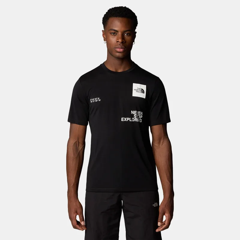 The North Face Mountain Foundation Ανδρικό T-Shirt (9000218436_4617)