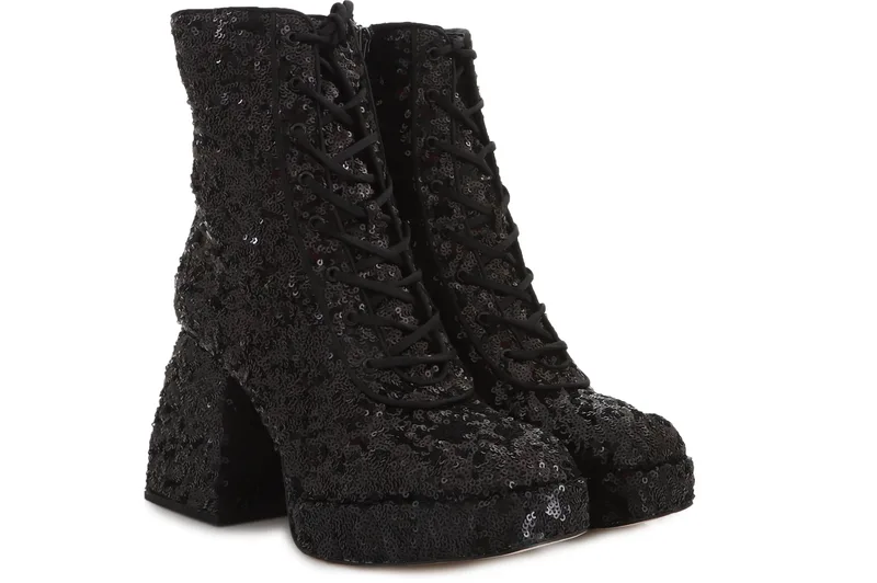 Μποτάκια Circus Kia Sequin I3826F1001-BLACK Γυναικείο