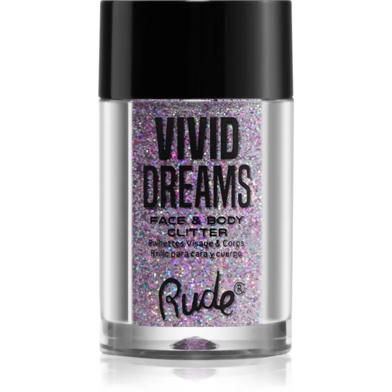 Rude Cosmetics Vivid Dreams Γκλίτερ για το σώμα και το πρόσωπο απόχρωση Multiverse 2.7 γρ