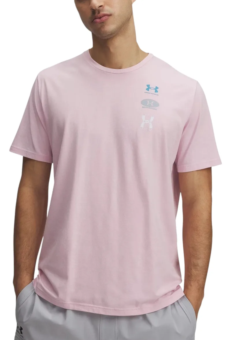 Μπλούζα Κοντομάνικη Under Armour 60/40s Evol Logo 1390165-647 Ανδρικό