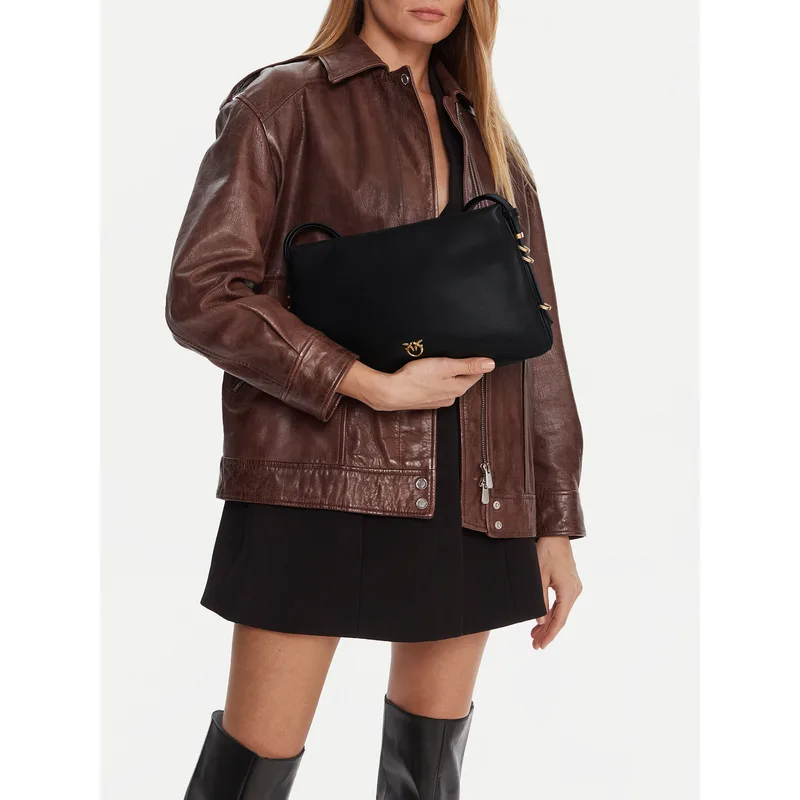 Τσάντα PINKO Triplet AI 25-26 PLTT 105161 A0QO Μαύρο