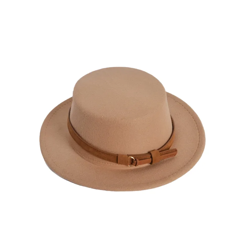Καπέλο τύπου fedora με suede κορδελα