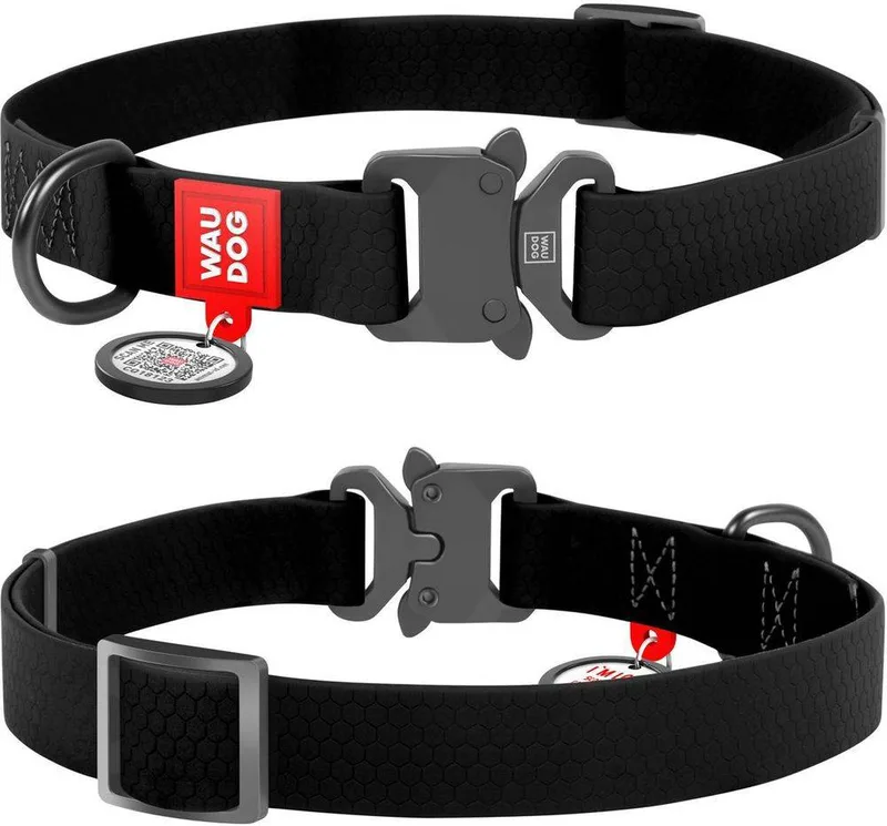 ΠΕΡΙΛΑΙΜΙΟ WAUDOG BLACK METAL FASTEX ΑΔΙΑΒΡΟΧΟ (20MM / 24-40CM)