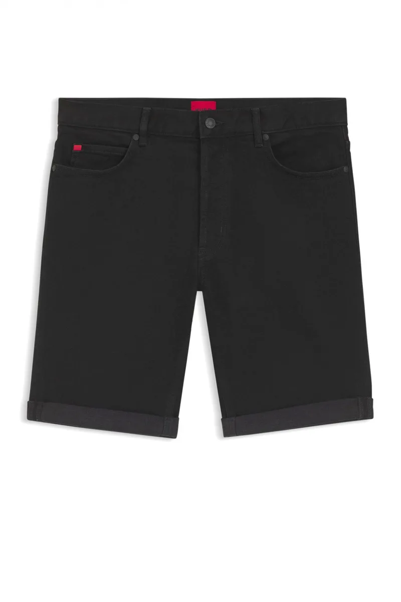 HUGO ΒΕΡΜΟΥΔΑ JEANS 634/S ΜΑΥΡΟ