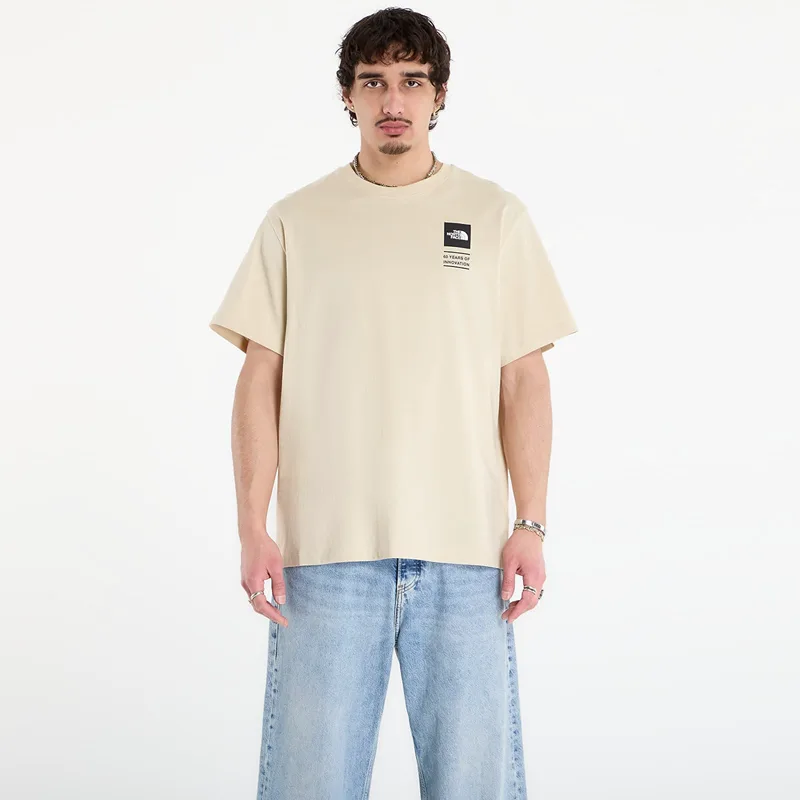 T-shirt The North Face Icon Celebration Regular Short Sleeve Tee-Graphic Desert Stone S