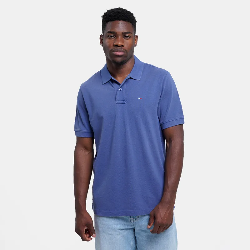Tommy Jeans Reg Classic Flag Washed Polo (9000285370_96038)