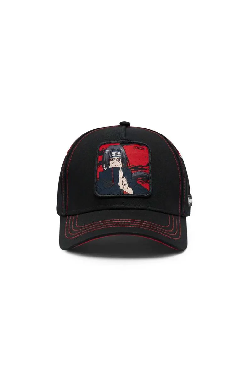 CAPSLAB Καπέλα CASQUETTE TRUCKER NARUTO- CL/NS/1/AKA2 - ΜΑΥΡΟ-CL/NS/1/AKA2-BLACK