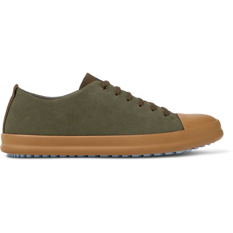 CAMPER Twins - Casual παπούτσια Για Ανδρικα - Καφέ,Πράσινο,Γκρι, Μέγεθος 39, Suede