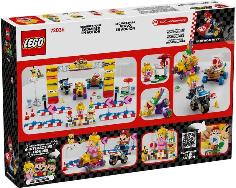 LEGO MARIO KART BABY PEACH - GRAND PRIX SET (72036)