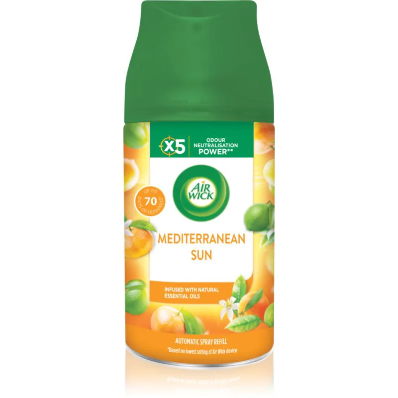 Air Wick Freshmatic Mediterranean Sun αποσμητικό χώρου ανταλλακτικό 250 ml