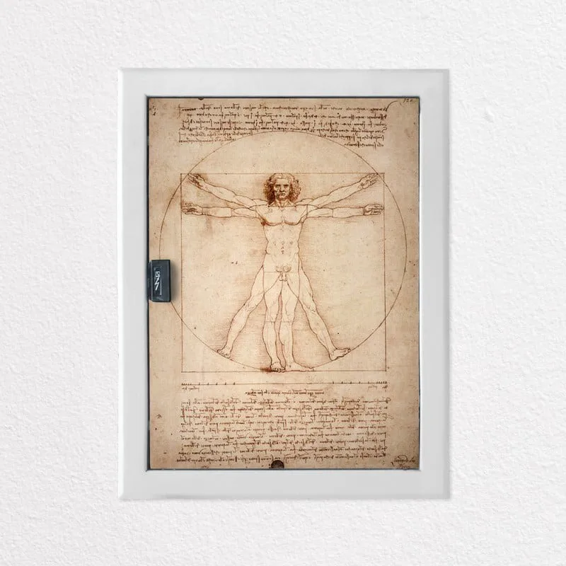 Αυτοκόλλητο ηλεκτρολογικο VITRUVIAN MAN