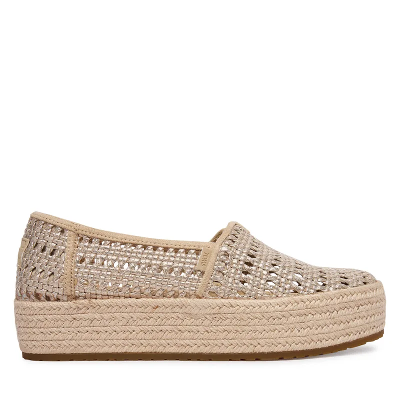 Εσπαντρίγιες Toms Valencia 10021921 Χρυσό