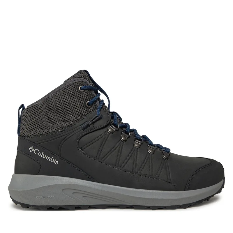 Παπούτσια πεζοπορίας Columbia Trailstorm™ Crest Mid Waterproof 2027001 Μαύρο