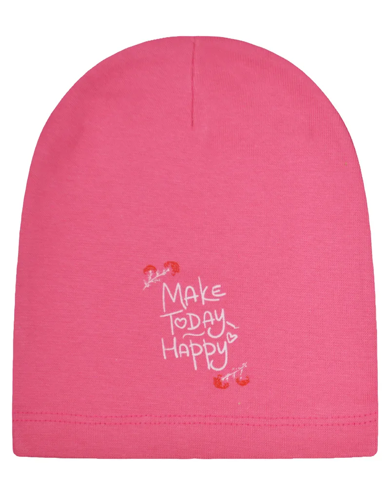 Σκούφος με τύπωμα Make Today Happy | ΦΟΥΞ