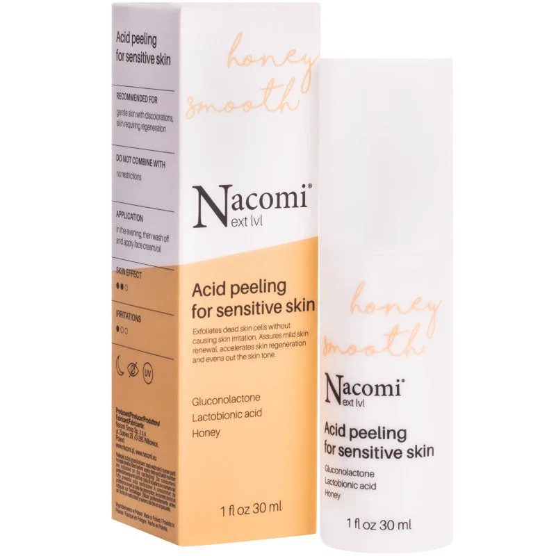 Nacomi Next Level Honey Smooth acid-based facial peel 30 ml