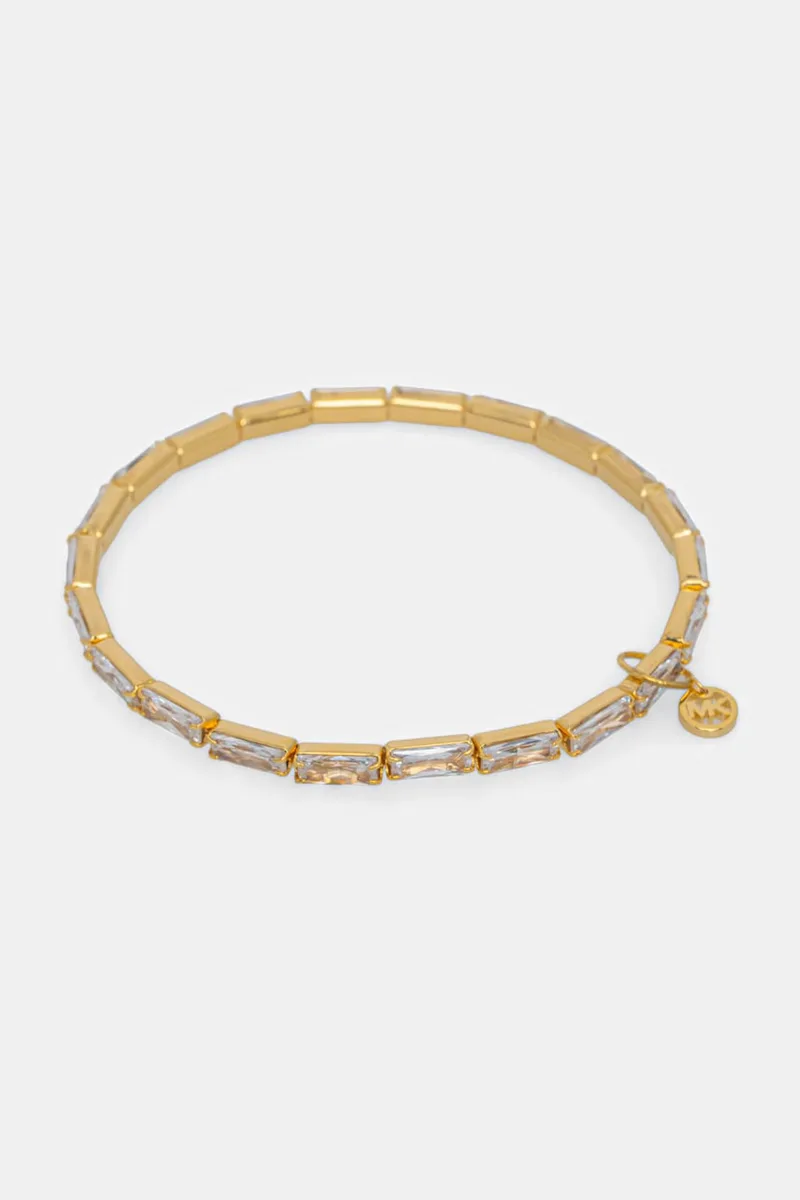 Michael Kors βραχιόλι γυναικείο επιχρυσωμένο ζιργκόν