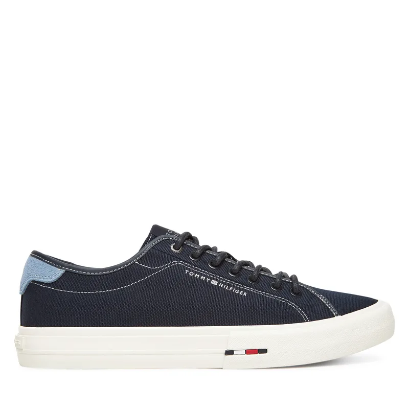 Πάνινα παπούτσια Tommy Hilfiger Hi Vulc Street Canvas FM0FM05515 Σκούρο μπλε