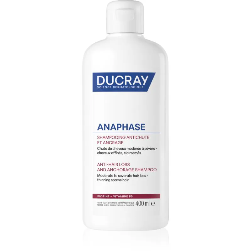 Ducray Anaphase+ Anti-Hair Loss Anti-Thinning Shampoo δυναμωτικό και αναζωογονητικό σαμπουάν για την αντιμετώπιση της τριχόπτωσης 400 ml