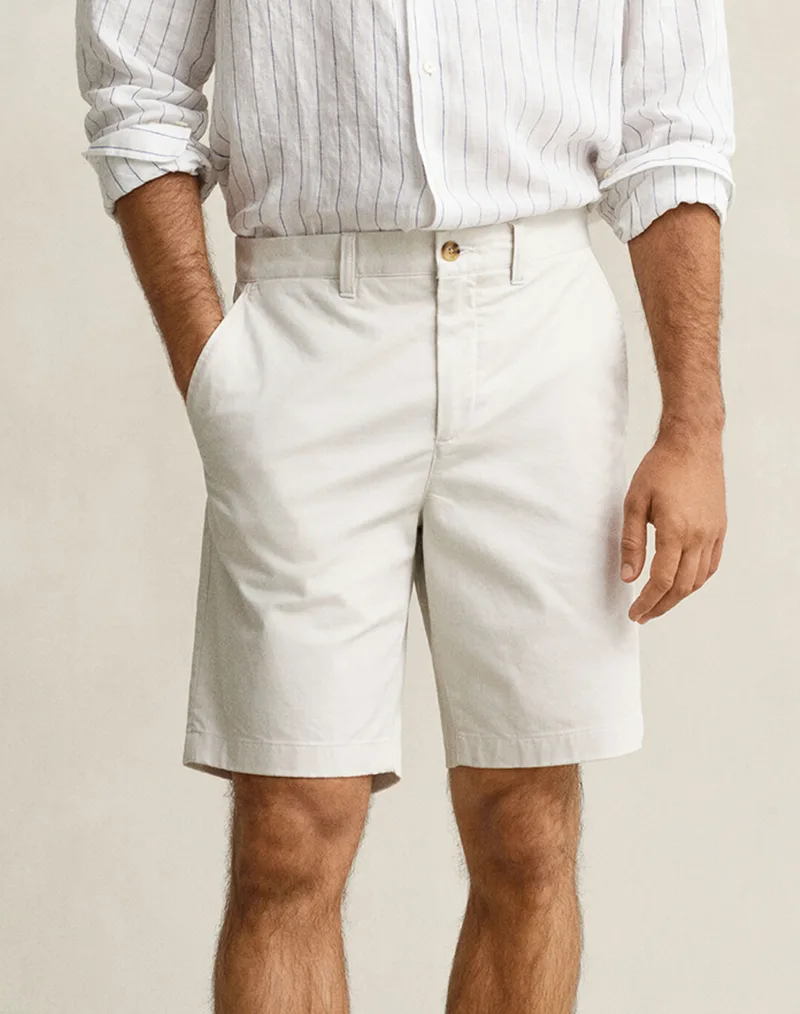 GANT ΣΟΡΤΣ REG CLASSIC CHINO SHORTS 3G205620-214 Ecru
