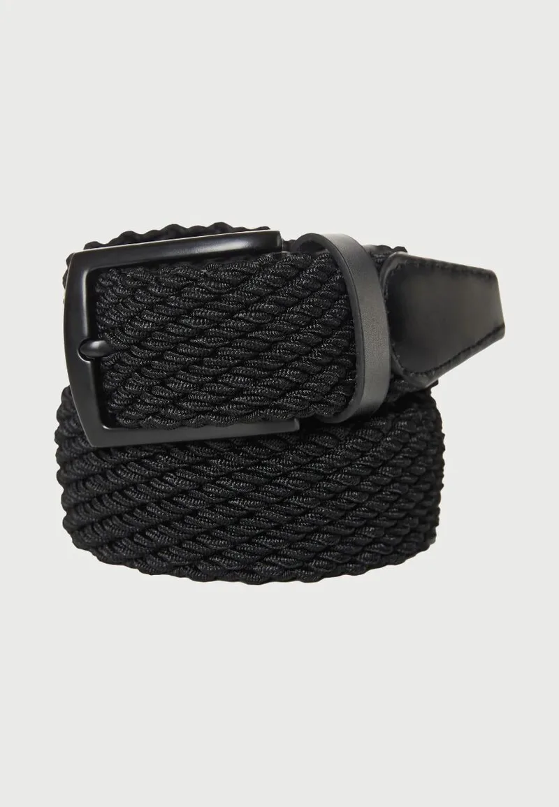 Funky Buddha Ανδρική Υφασμάτινη Ζώνη FBM013-033-10 Μαύρο